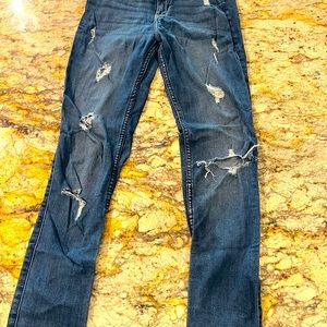 High Rise Super Skinny Hollister Jeans 5 Long